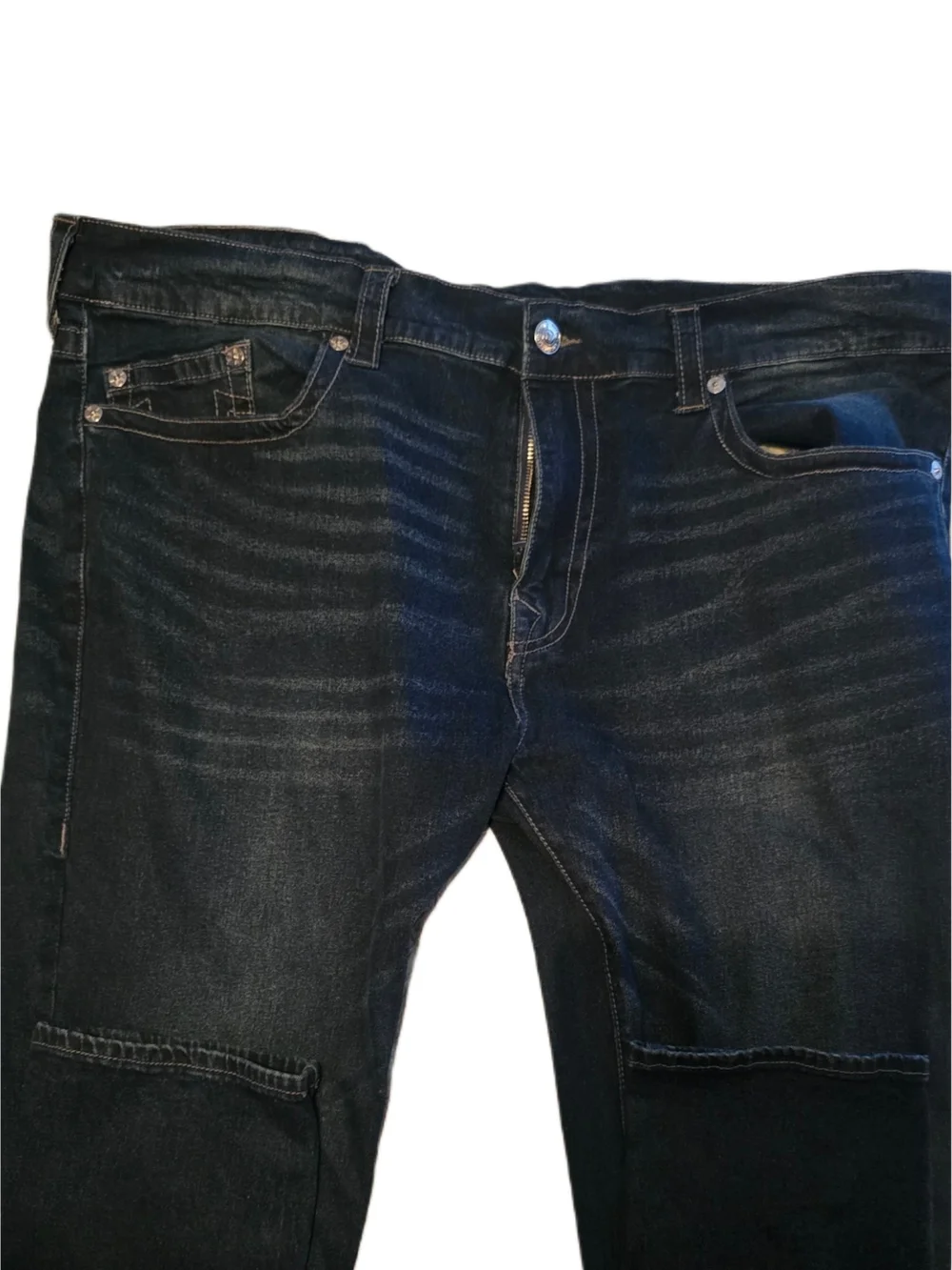 True Religion Men’s Slim Straight Dark Blue Jeans